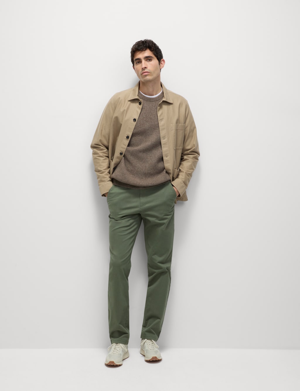 Regular Fit Stretch Chinos 5 of 5