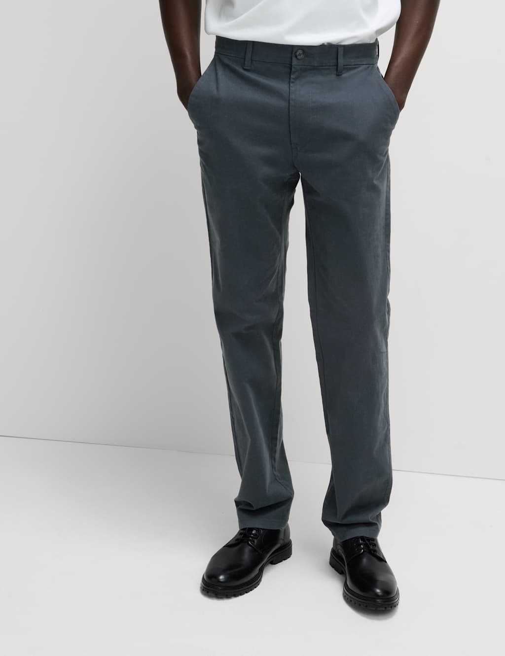 Regular Fit Elasticated Waist Chinos 4 of 5