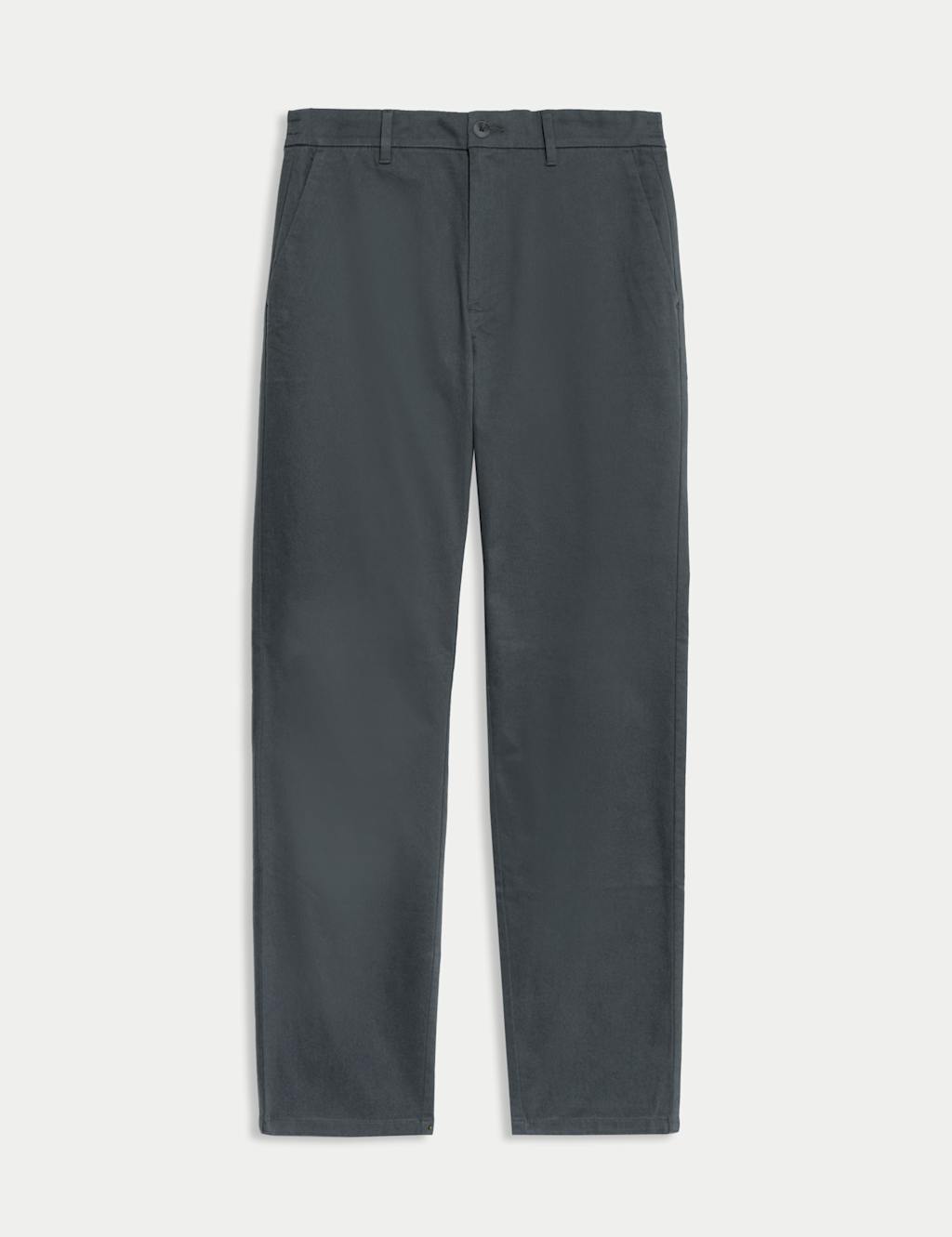 Regular Fit Elasticated Waist Chinos 2 of 5