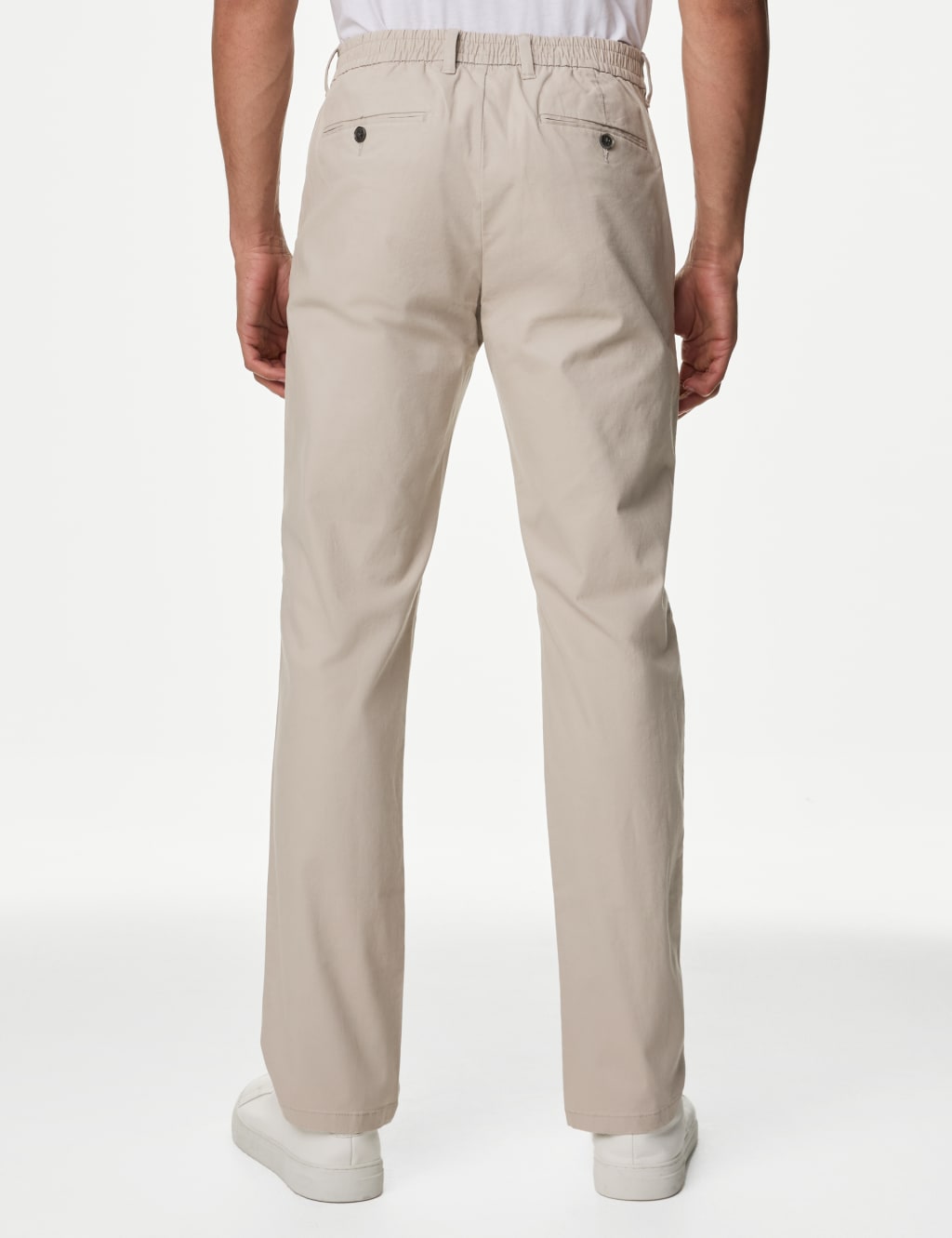Regular Fit Elasticated Waist Chinos 6 of 6