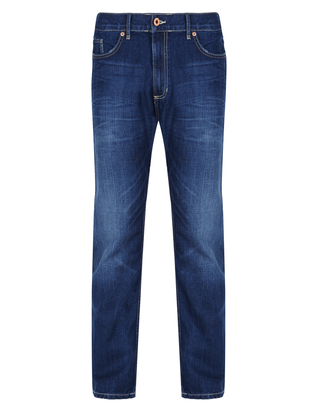 Relaxed Fit Washed Jeans 2 of 3