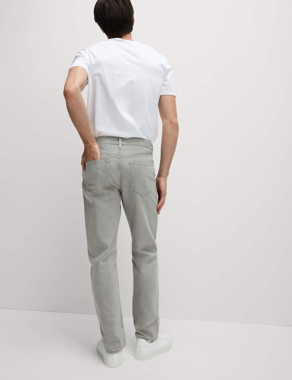 Straight Fit Pure Cotton Jeans 5 of 5