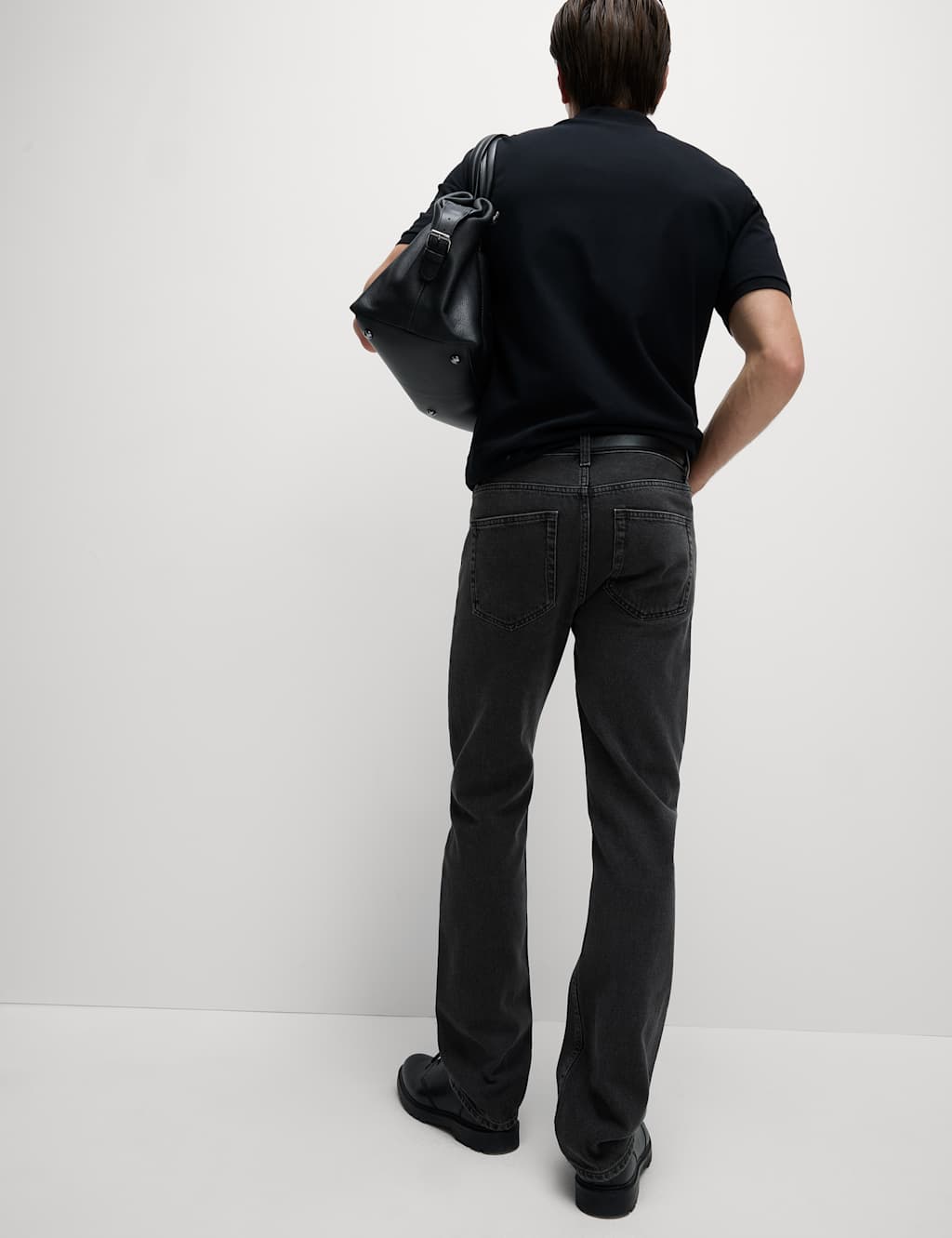 Straight Fit Pure Cotton Jeans 5 of 6