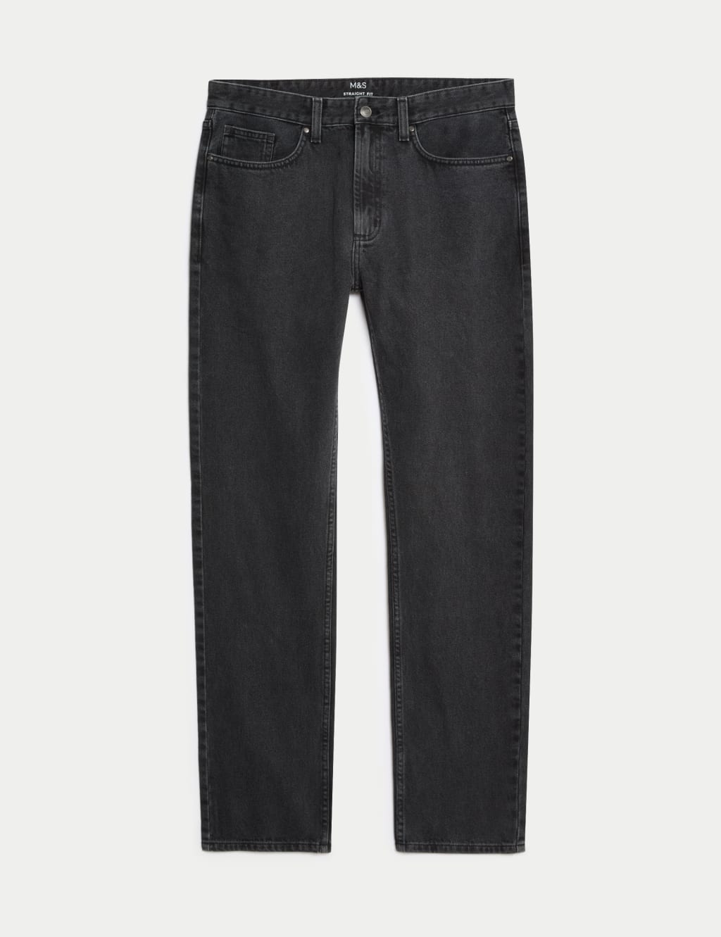 Straight Fit Pure Cotton Jeans 2 of 6