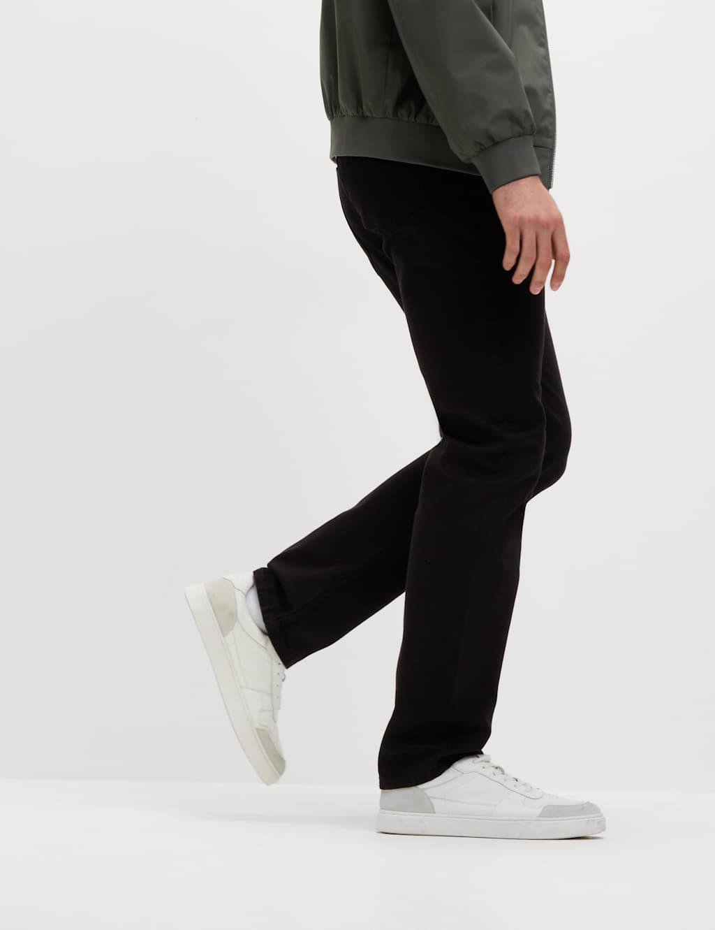 Straight Fit Pure Cotton Jeans 6 of 6
