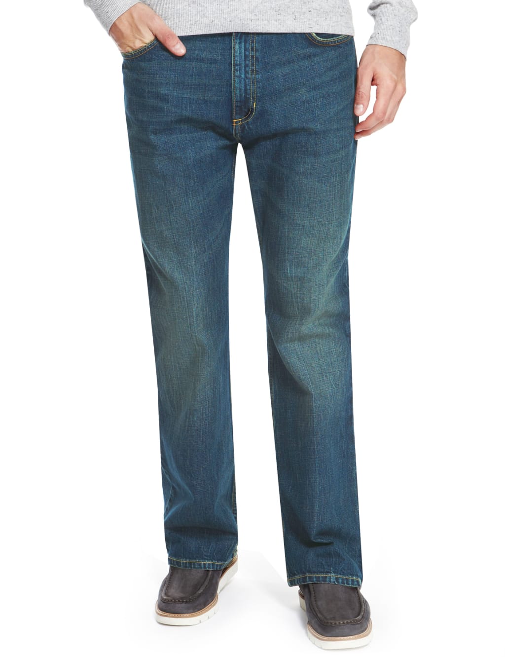 Tint Wash Bootleg Jeans North Coast M S