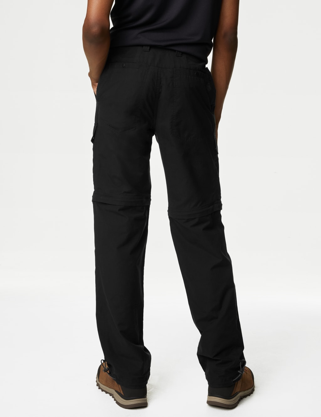 Zip Off Trekking Trousers with Stormwear M S Collection M S