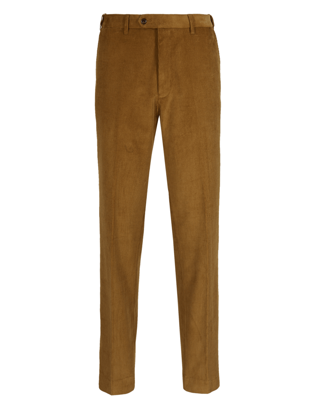 Cotton Rich Flat Front Corduroy Trousers 2 of 3