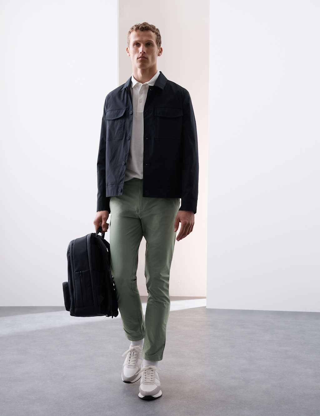 Slim Fit Technical Performance Chinos 3 of 5