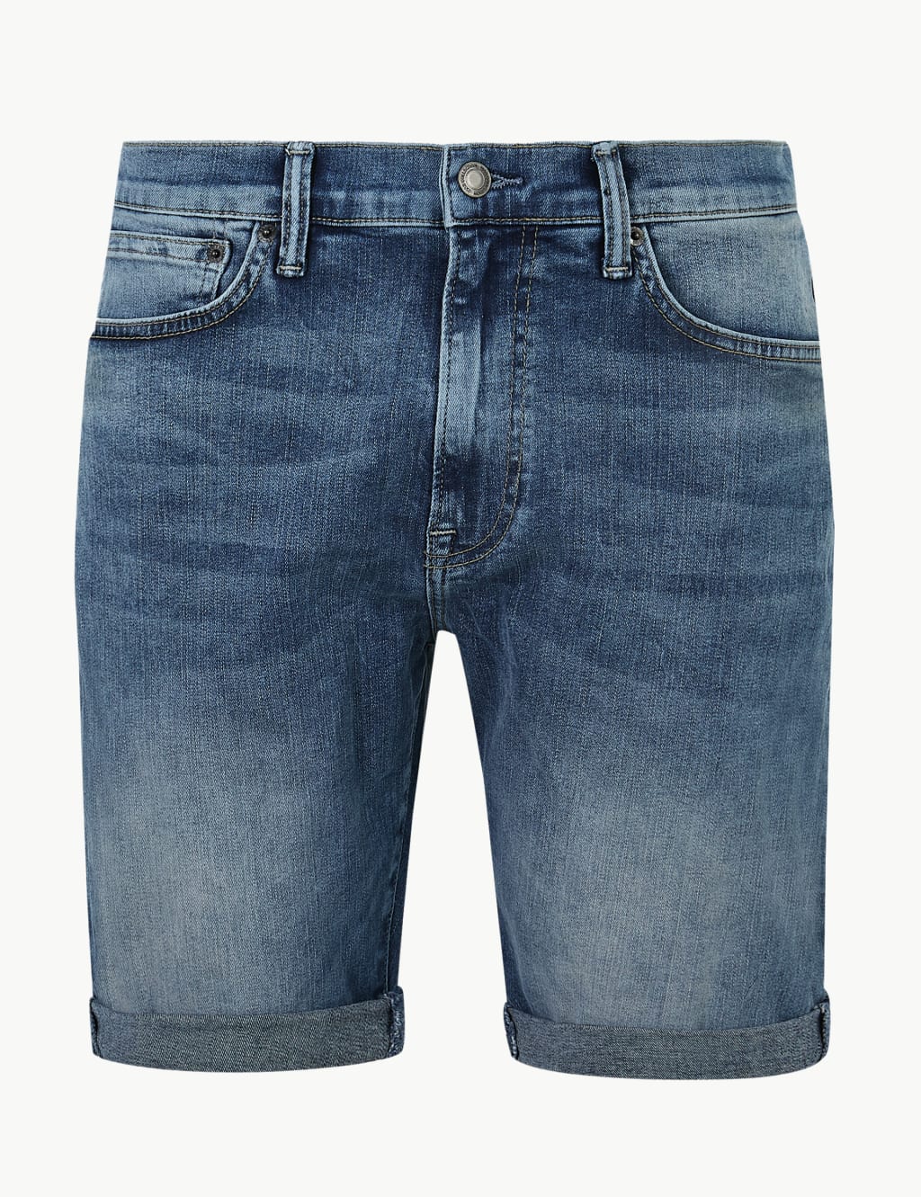 Slim Fit Denim Shorts 2 of 4