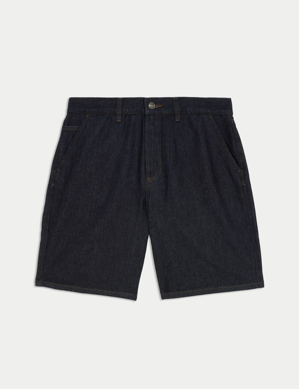 Straight Fit Lightweight Denim Shorts 2 of 6
