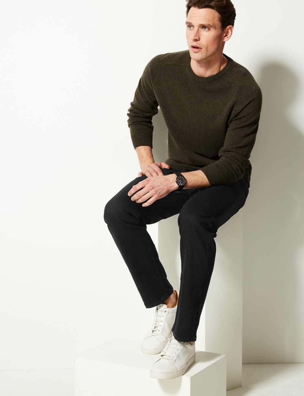 M&s tapered jeans clearance