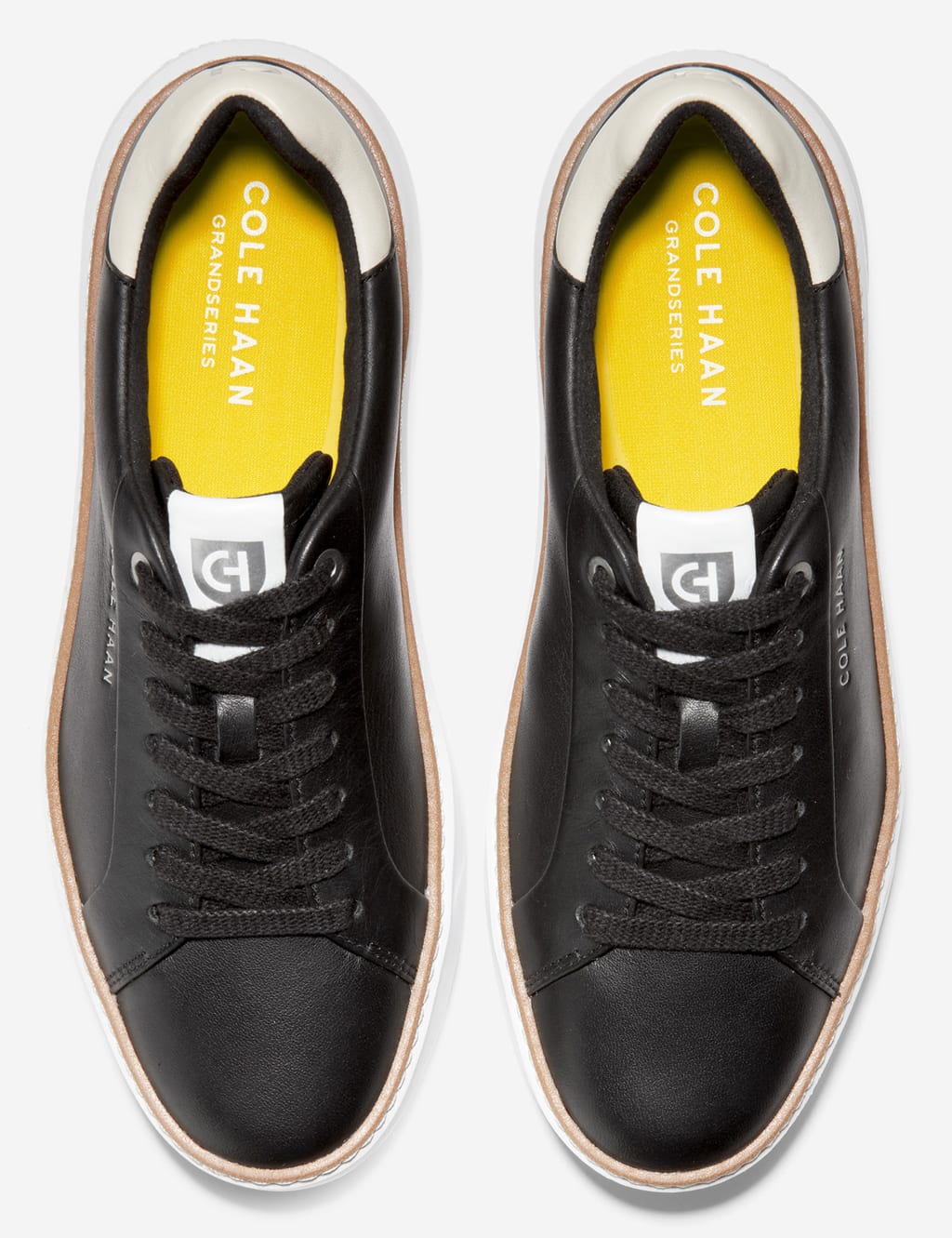 Grandpro Topspin Leather Lace Up Trainers