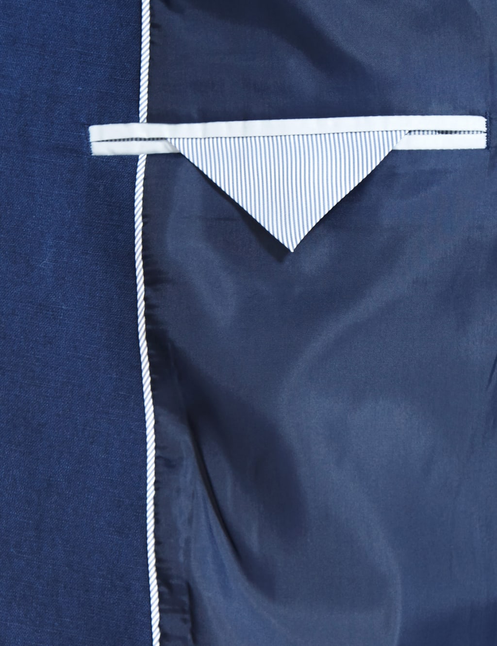 Linen Blend Slim Fit 2 Button Jacket 7 of 9