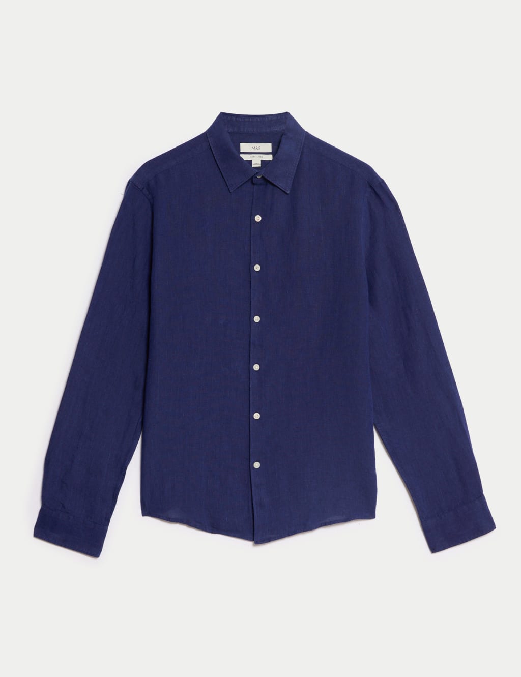 Regular Fit Pure Linen Shirt 2 of 5