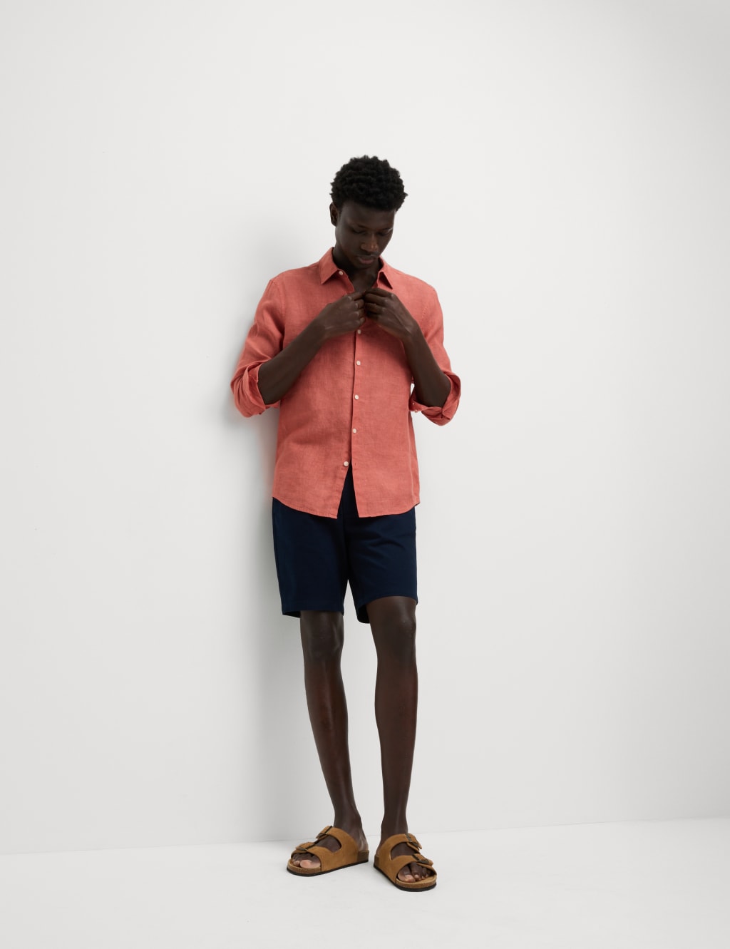 Regular Fit Pure Linen Shirt 5 of 5