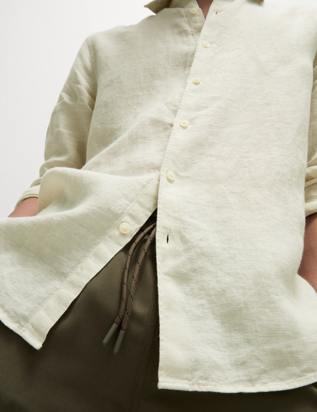 Regular Fit Pure Linen Shirt 3 of 6