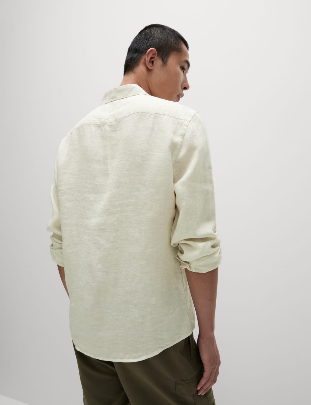 Regular Fit Pure Linen Shirt 6 of 6