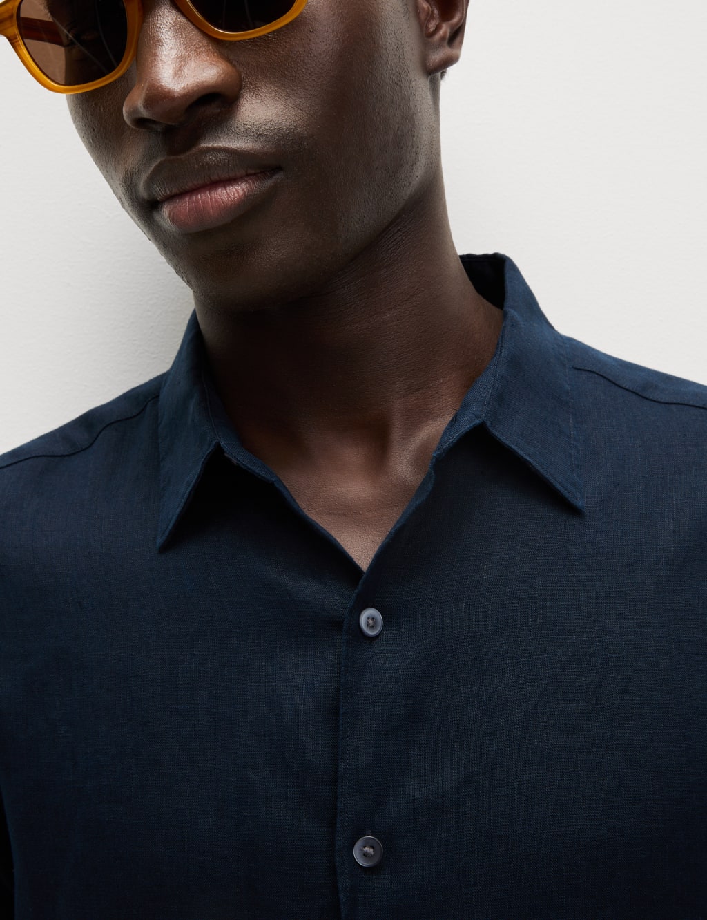 Regular Fit Pure Linen Shirt 3 of 5