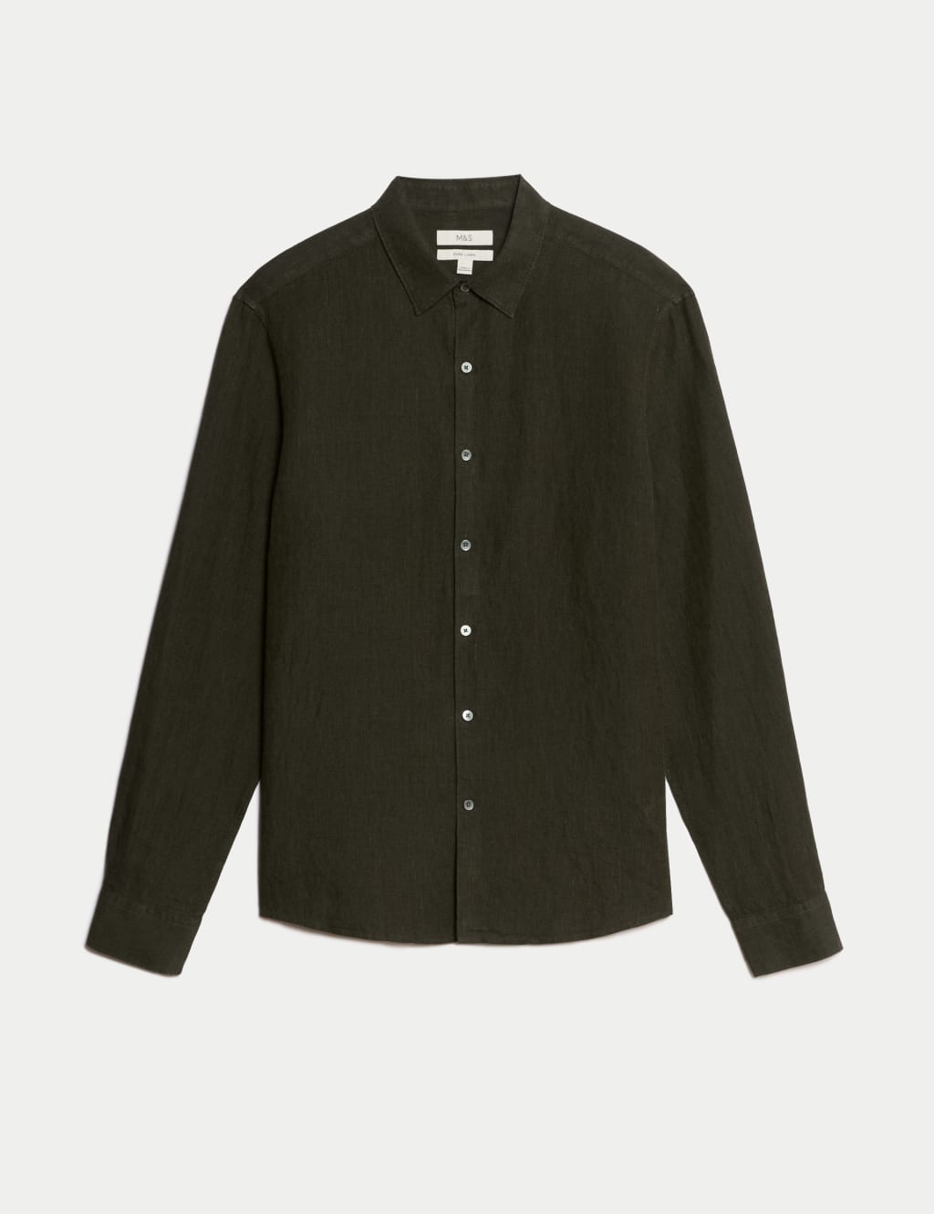 Regular Fit Pure Linen Shirt 2 of 5