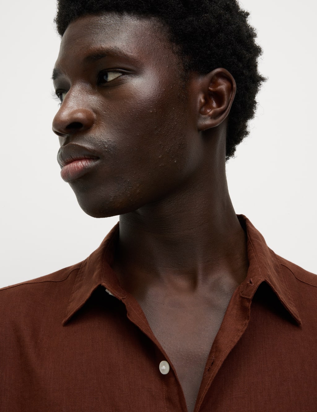 Regular Fit Pure Linen Shirt 3 of 6