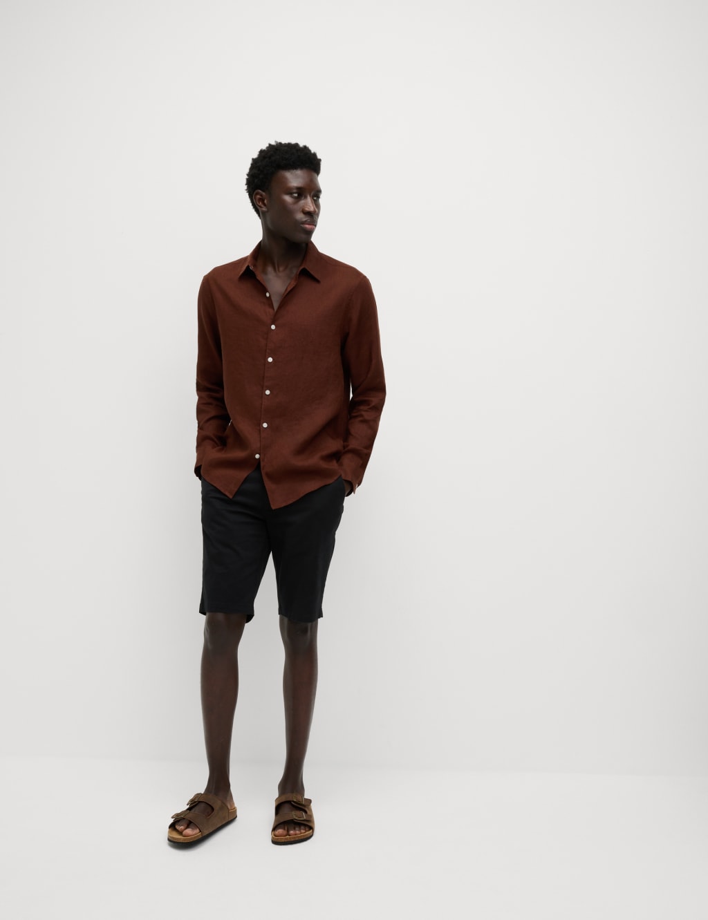 Regular Fit Pure Linen Shirt 4 of 6