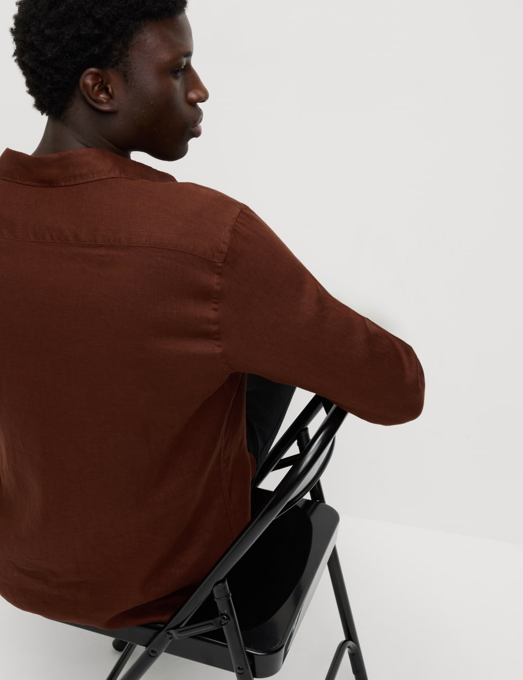 Regular Fit Pure Linen Shirt 5 of 6