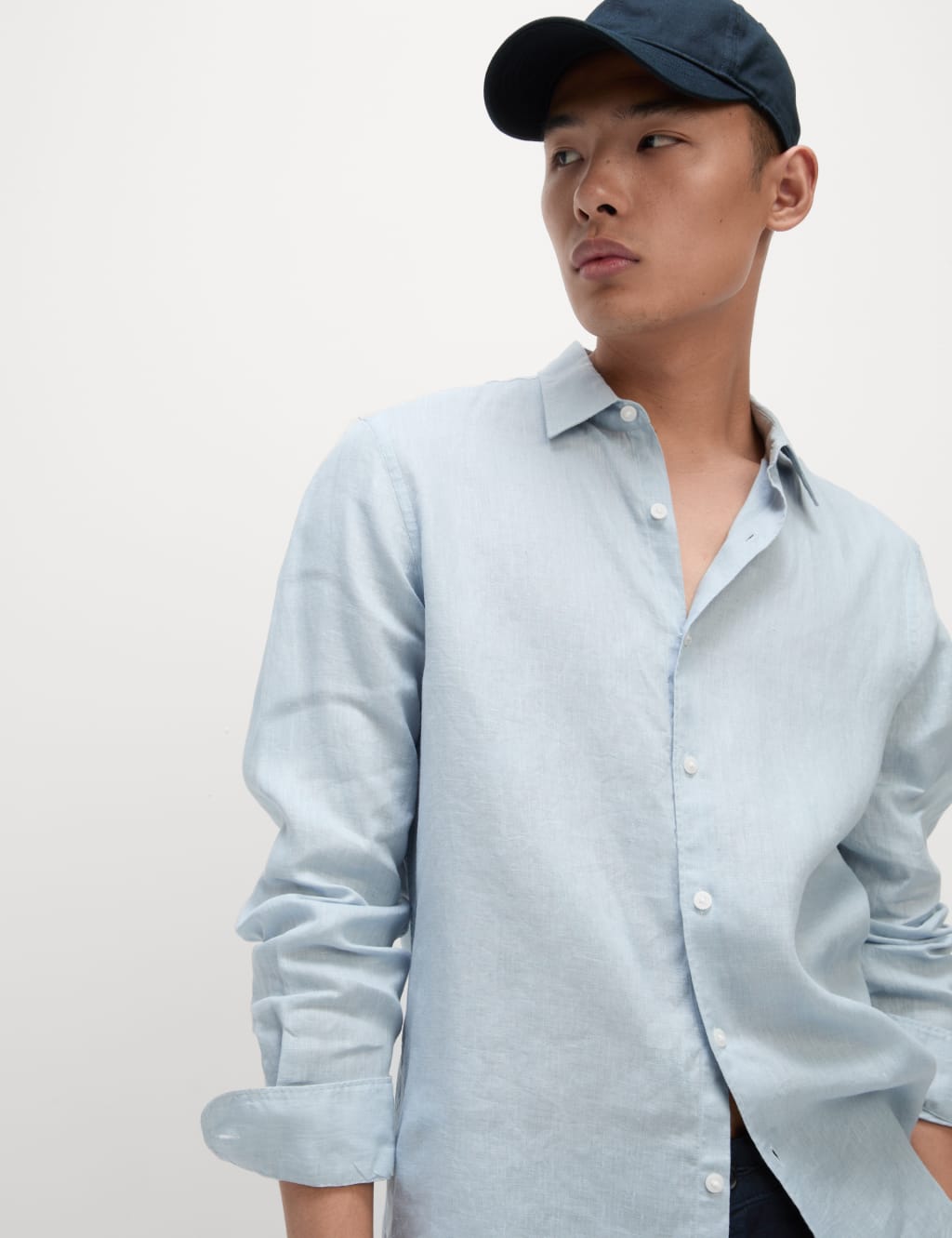 Regular Fit Pure Linen Shirt 6 of 6