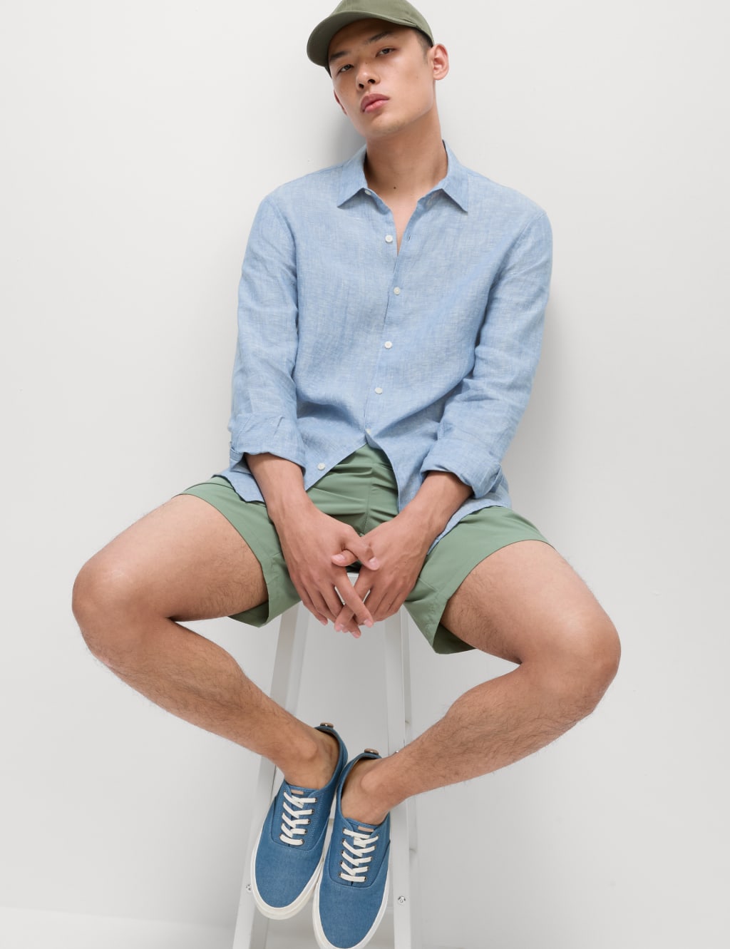 Regular Fit Pure Linen Shirt 3 of 6