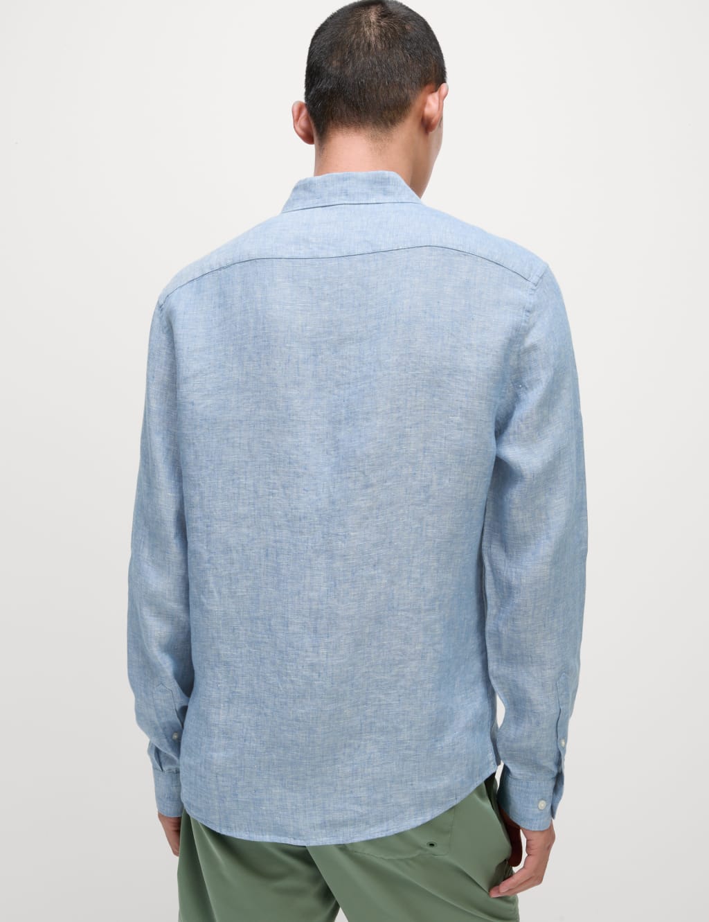 Regular Fit Pure Linen Shirt 5 of 6