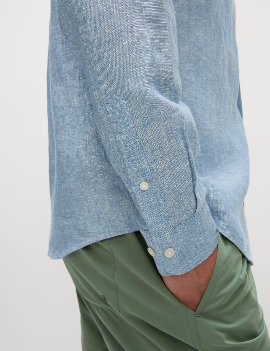 Regular Fit Pure Linen Shirt 6 of 6
