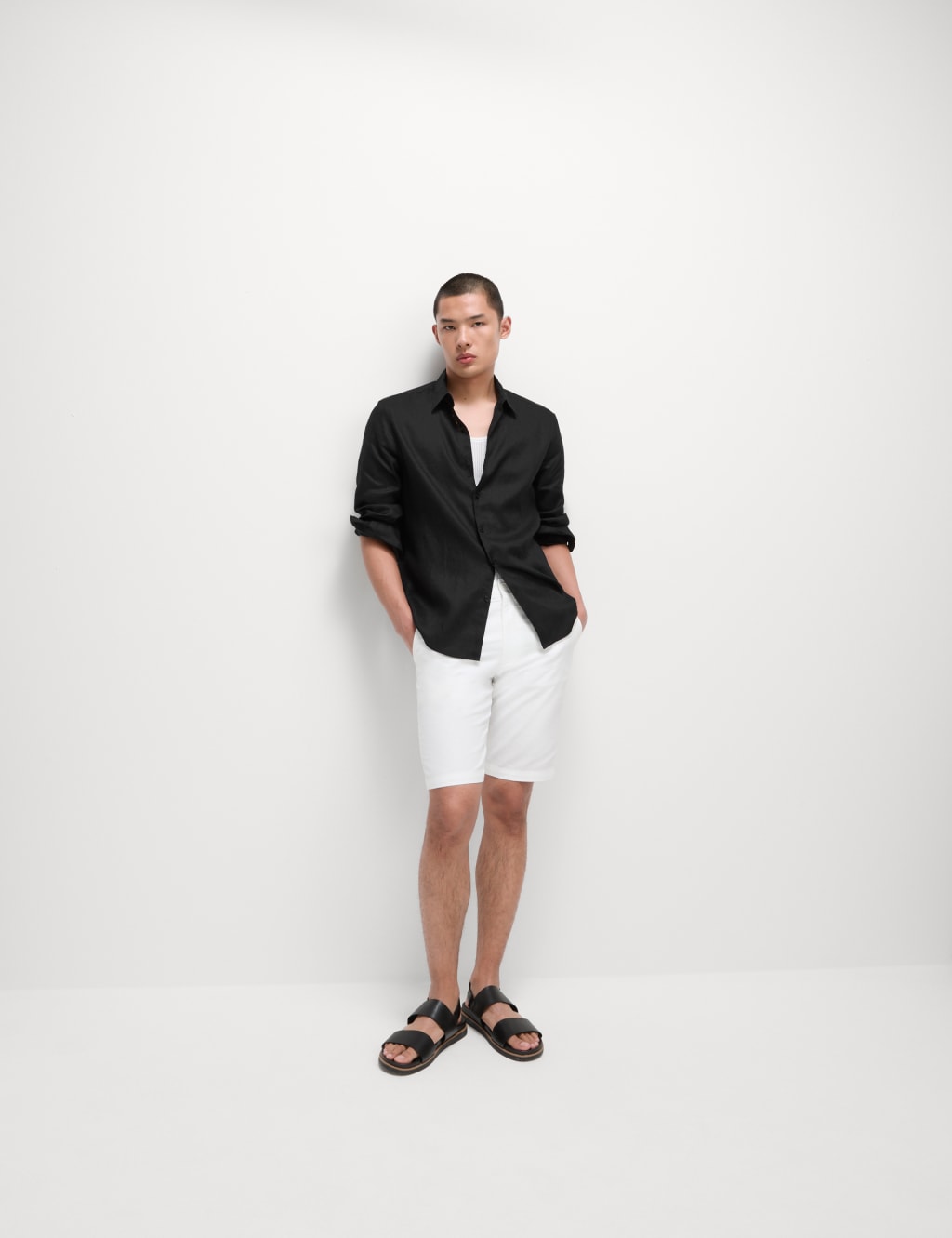 Regular Fit Pure Linen Shirt 3 of 6