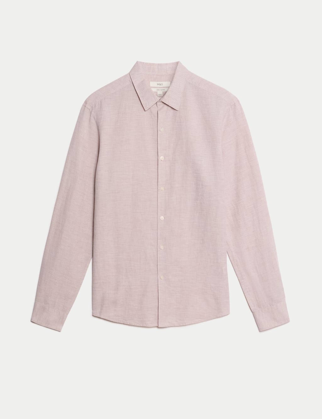 Cotton Linen Puppytooth Shirt 2 of 4