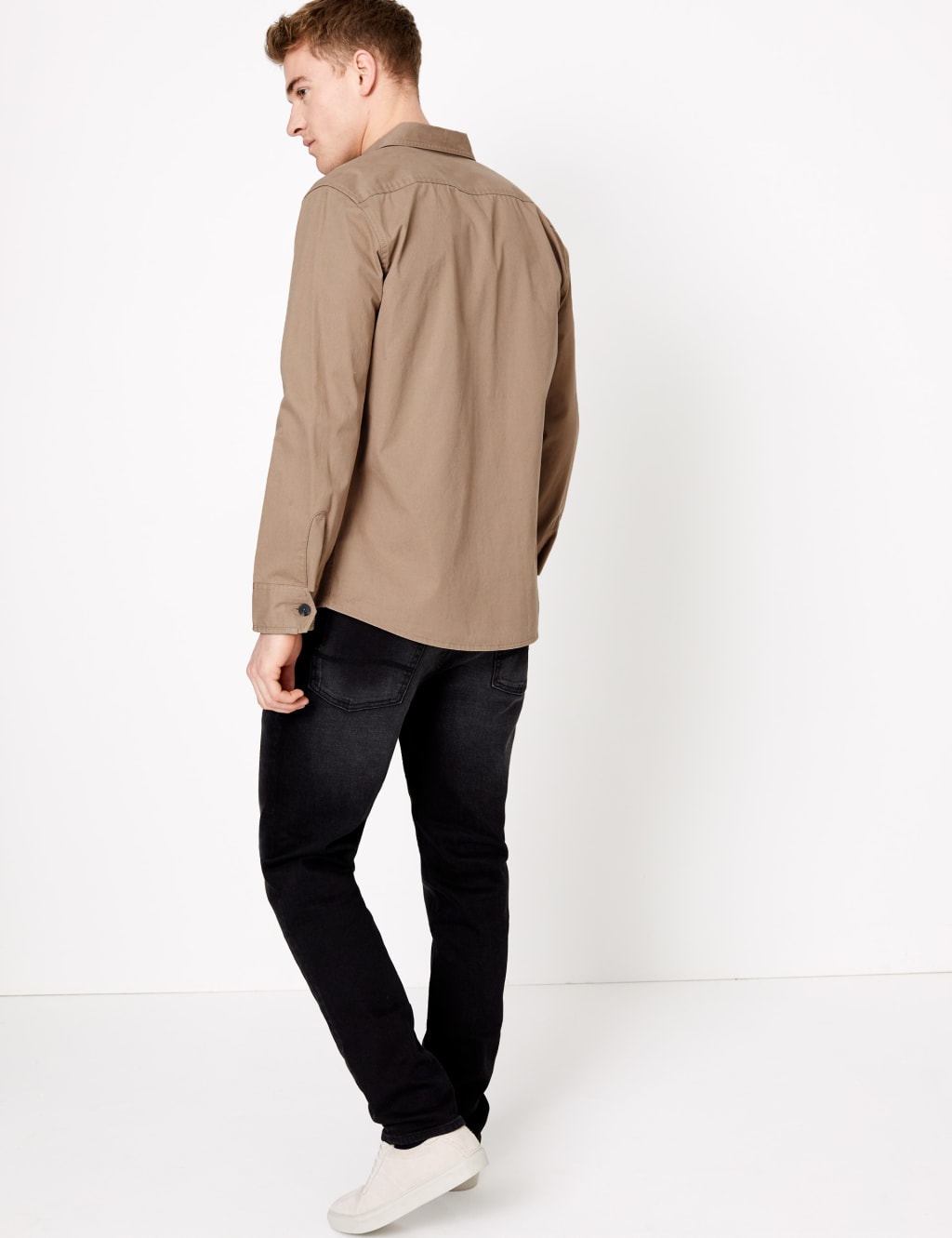 Pure Cotton Utility Overshirt 4 of 4