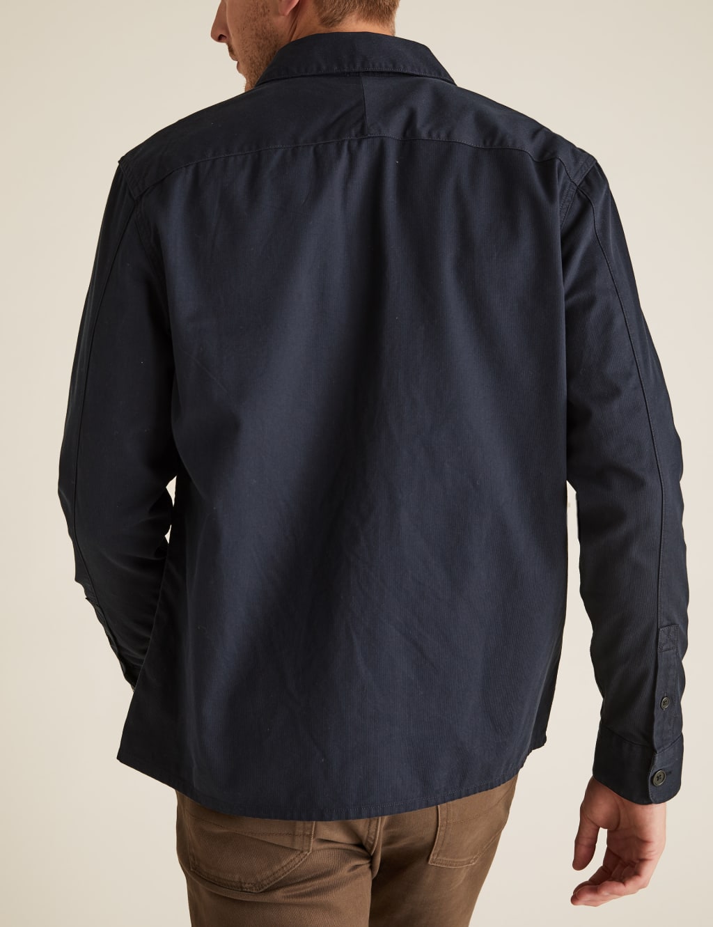 Pure Cotton Workwear Overshirt 4 of 5