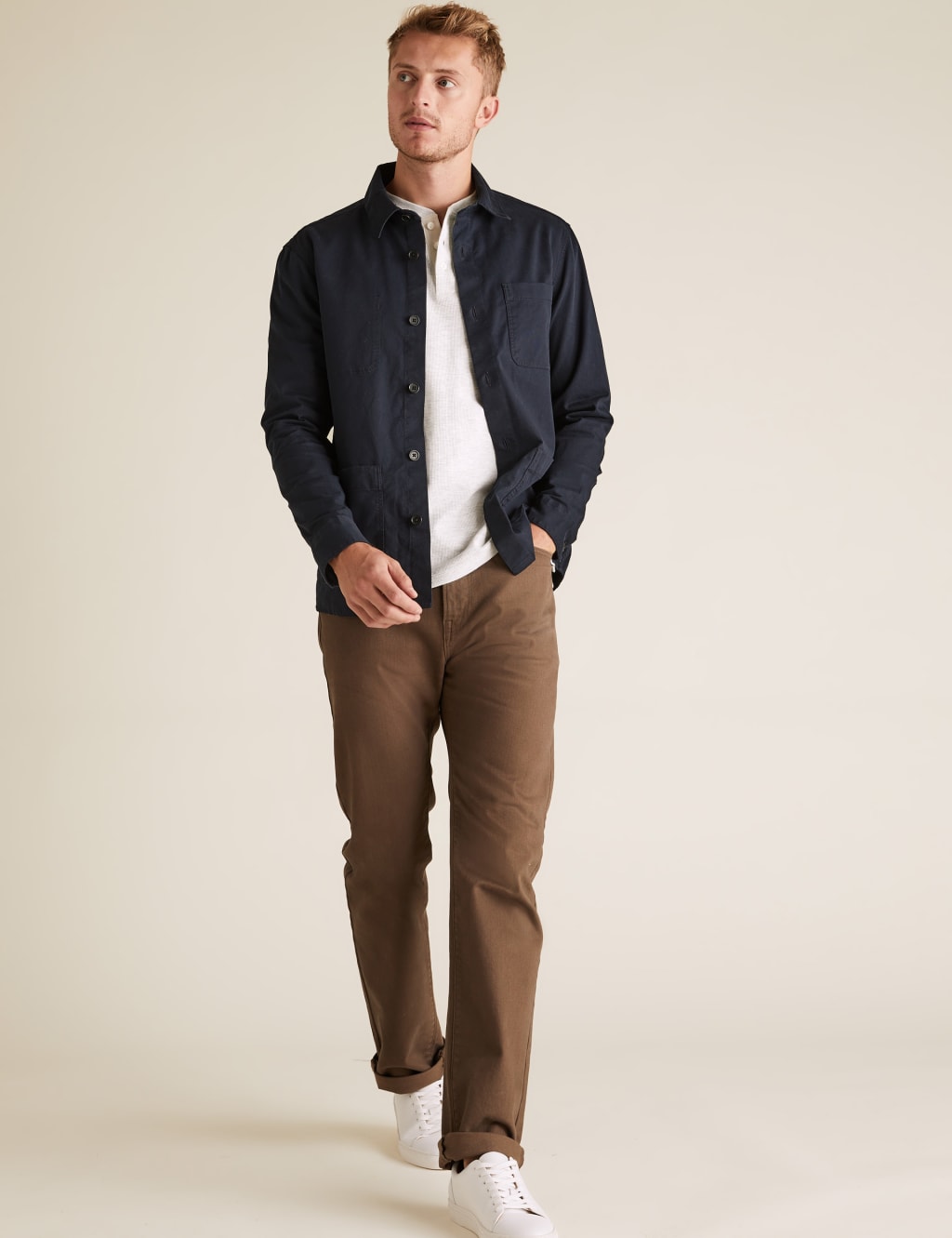 Pure Cotton Workwear Overshirt 5 of 5