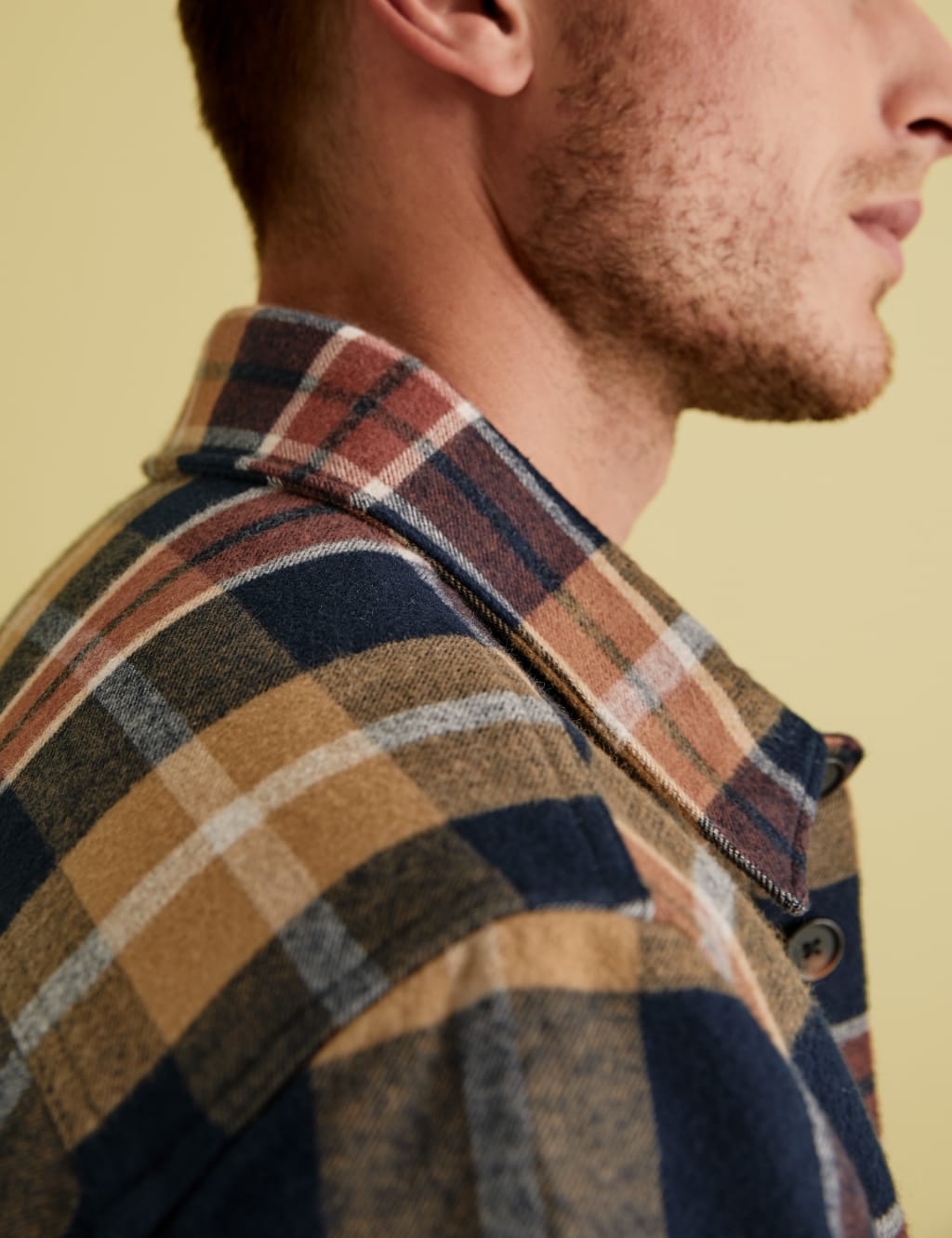 Cotton Checked Overshirt 5 of 6