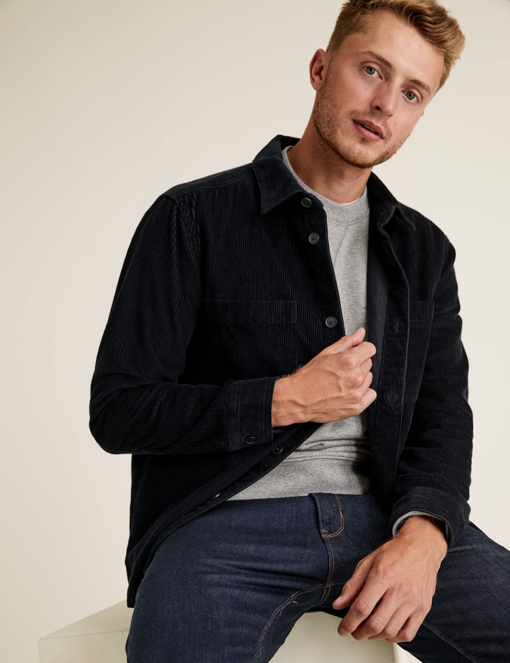 Corduroy Overshirt M S Collection M S