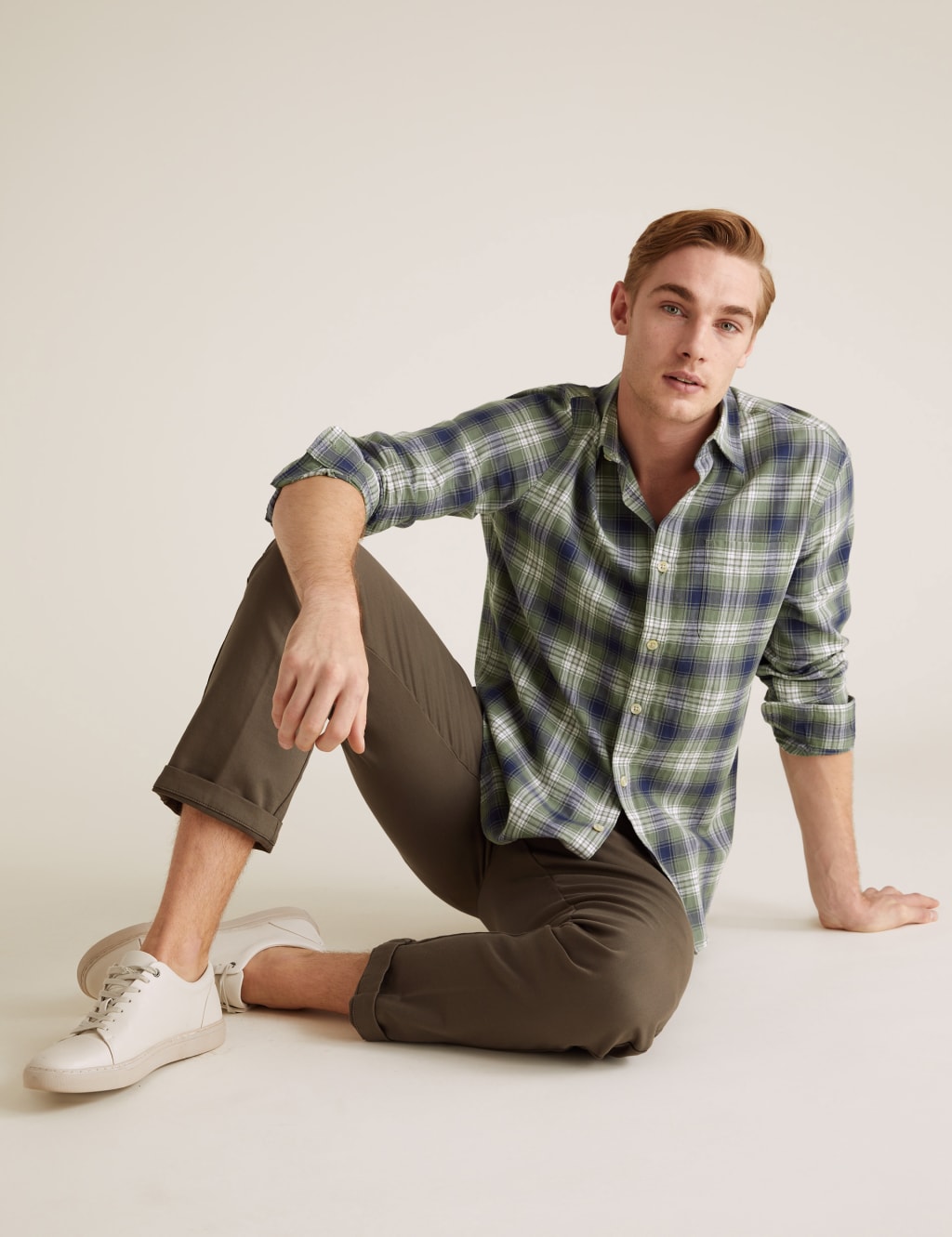 Pure Cotton Check Shirt 1 of 5