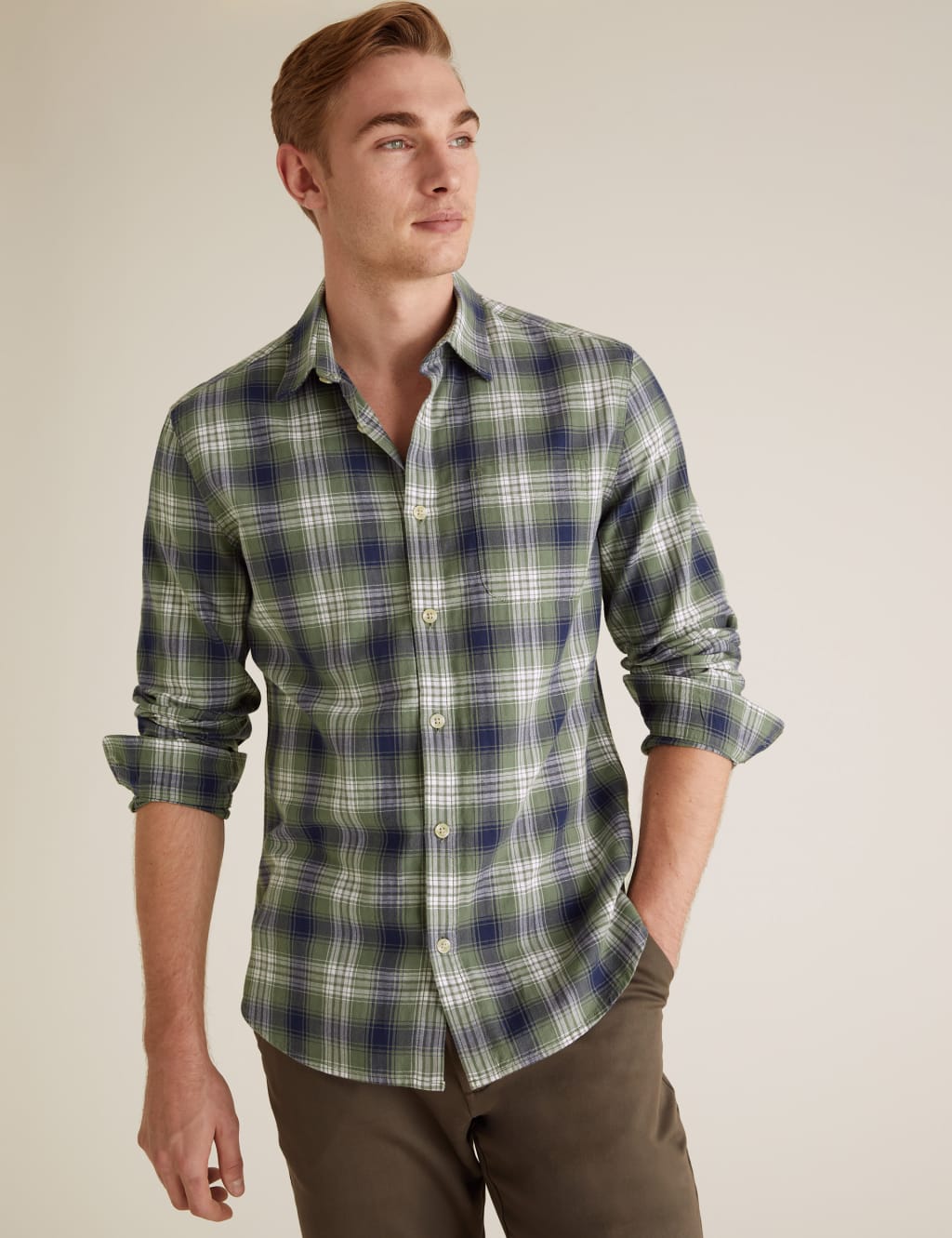 Pure Cotton Check Shirt 3 of 5