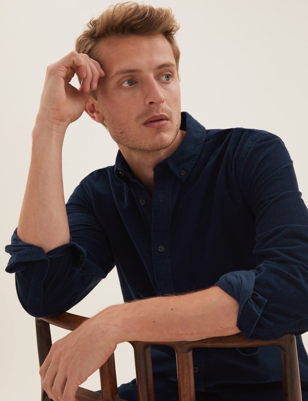Pure Cotton Corduroy Shirt 1 of 5
