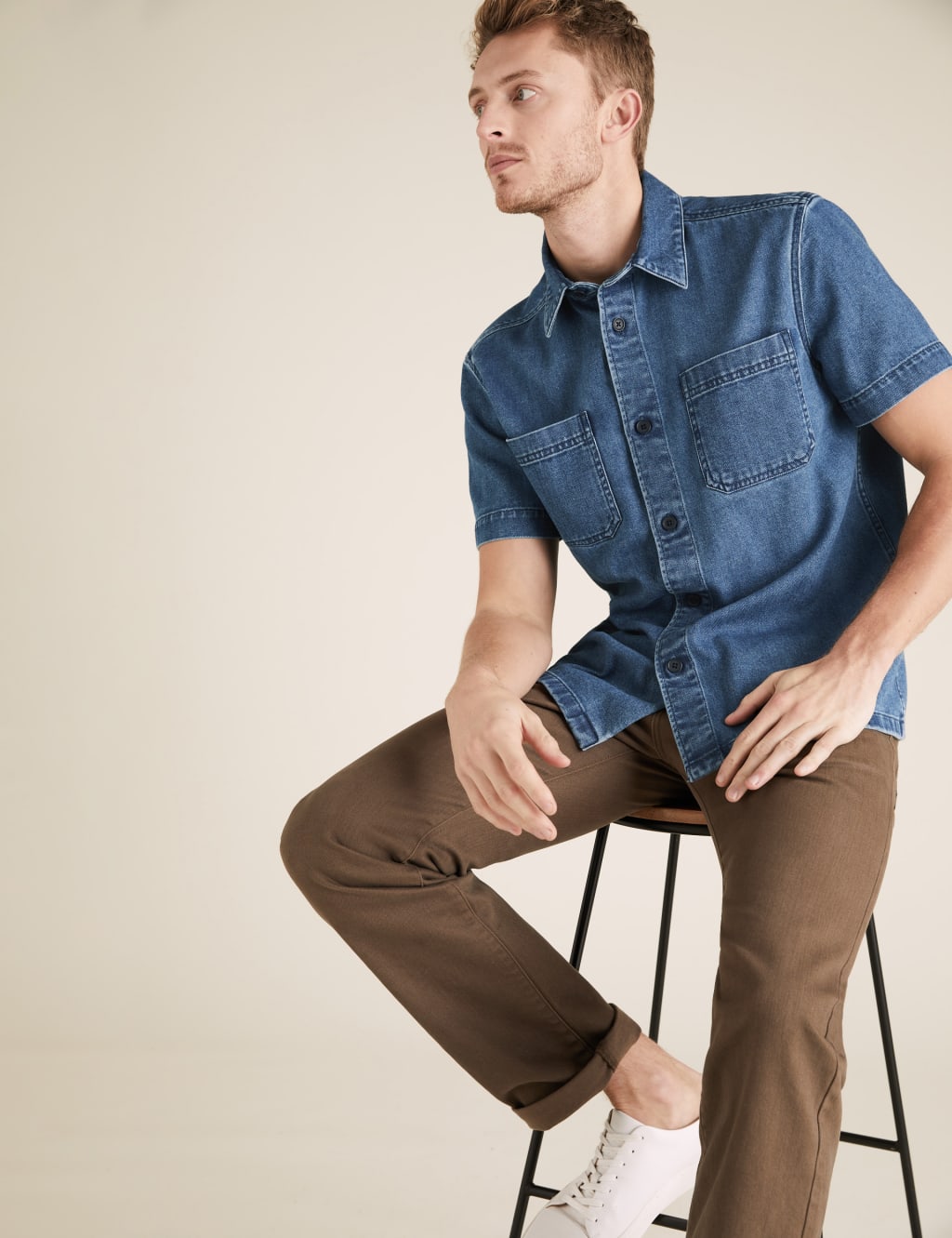 Denim Utility Shirt 1 of 4