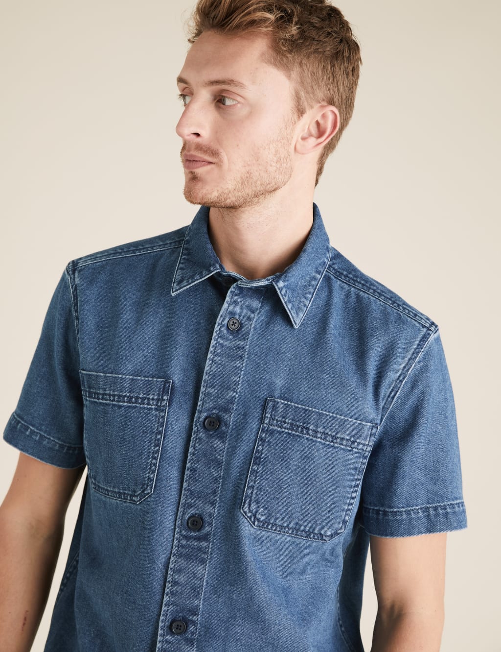 Denim Utility Shirt 3 of 4