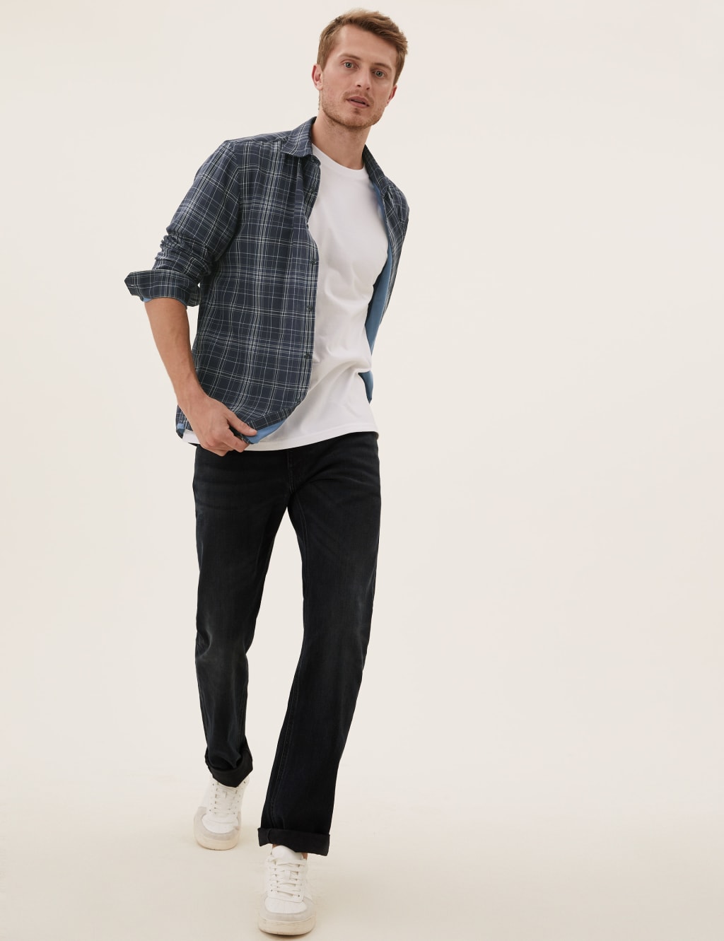 Pure Cotton Double Face Check Shirt 6 of 6