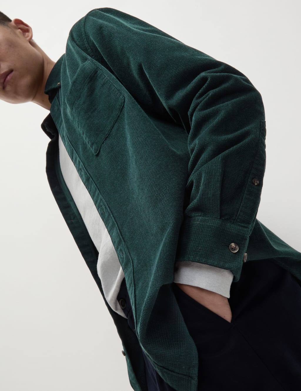 Corduroy Shirt M S Collection M S