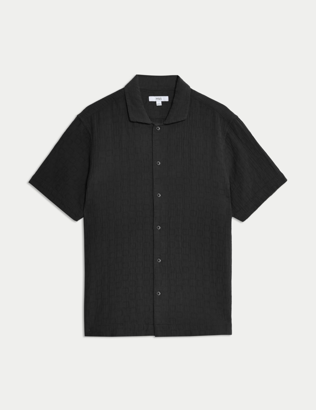 Easy Iron Pure Cotton Textured Shirt 2 of 5