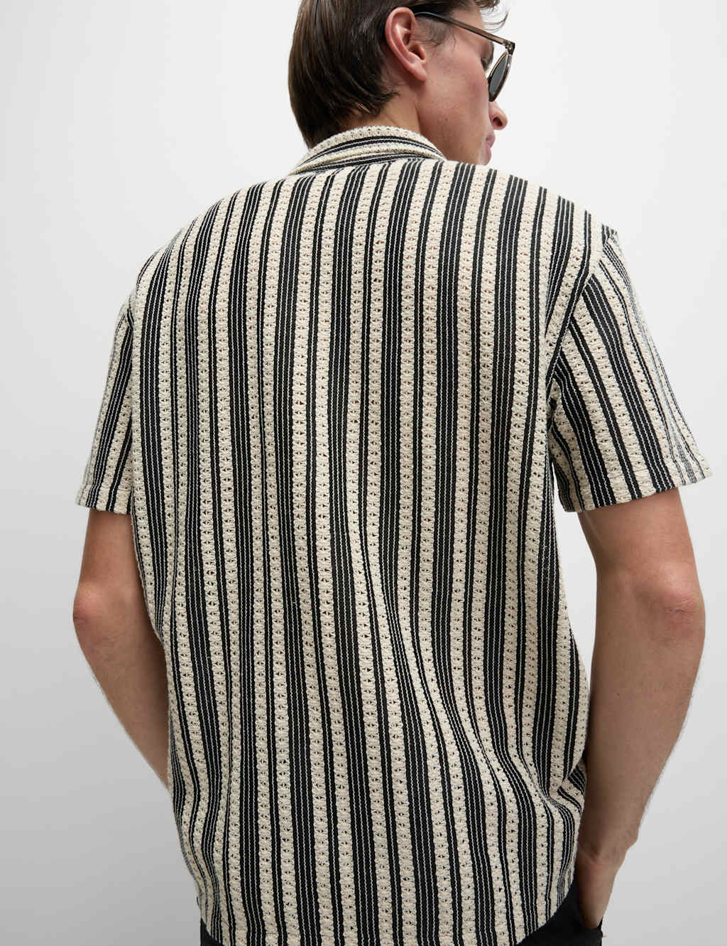 Regular Fit Cotton Rich Striped Shirt 5 of 6