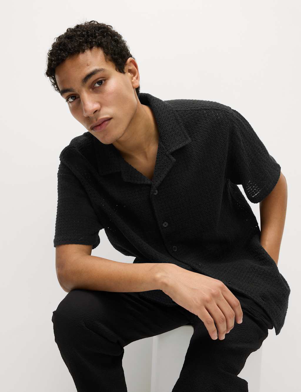 Pure Cotton Knitted Shirt 6 of 7