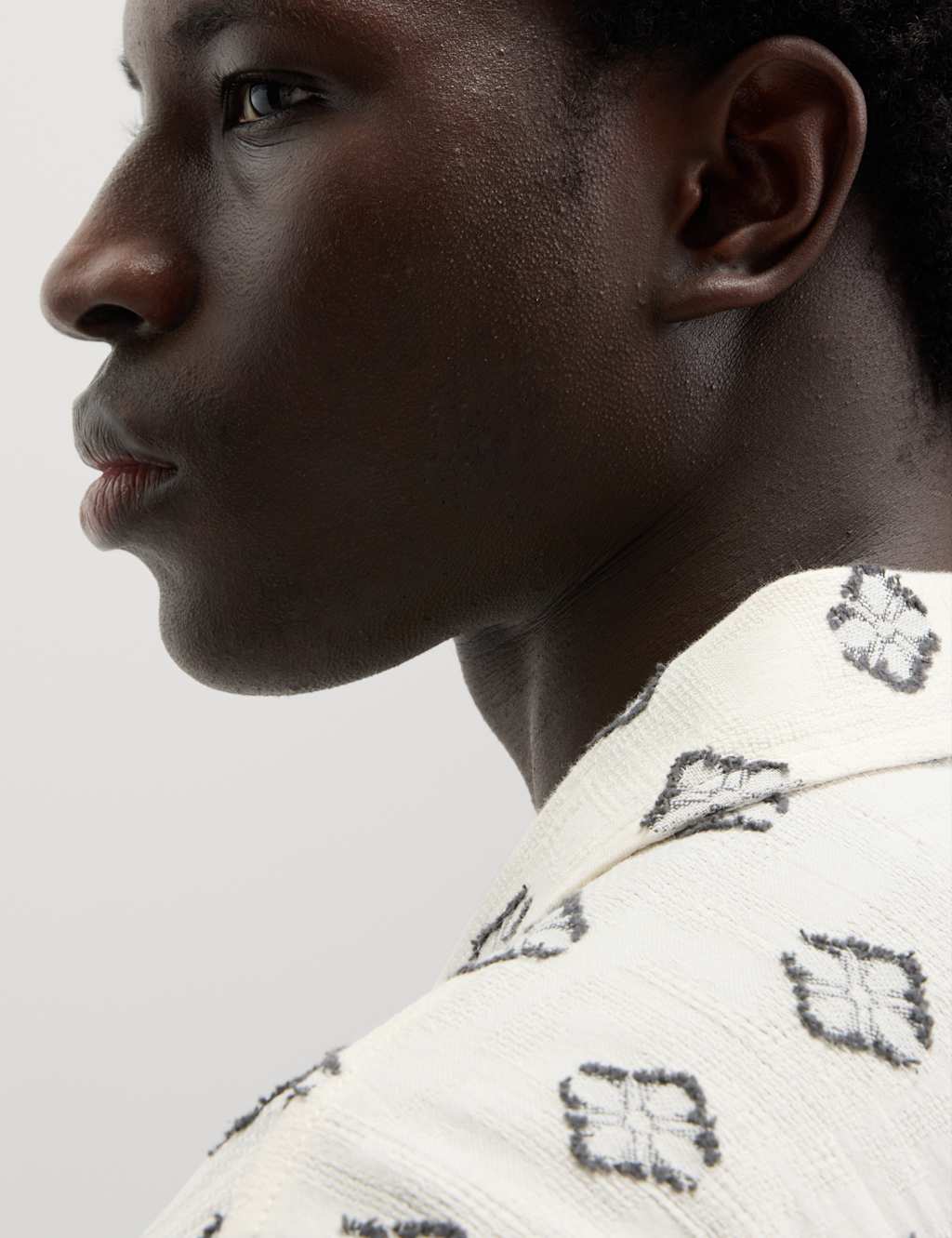 Pure Cotton Geometric Print Shirt 6 of 7