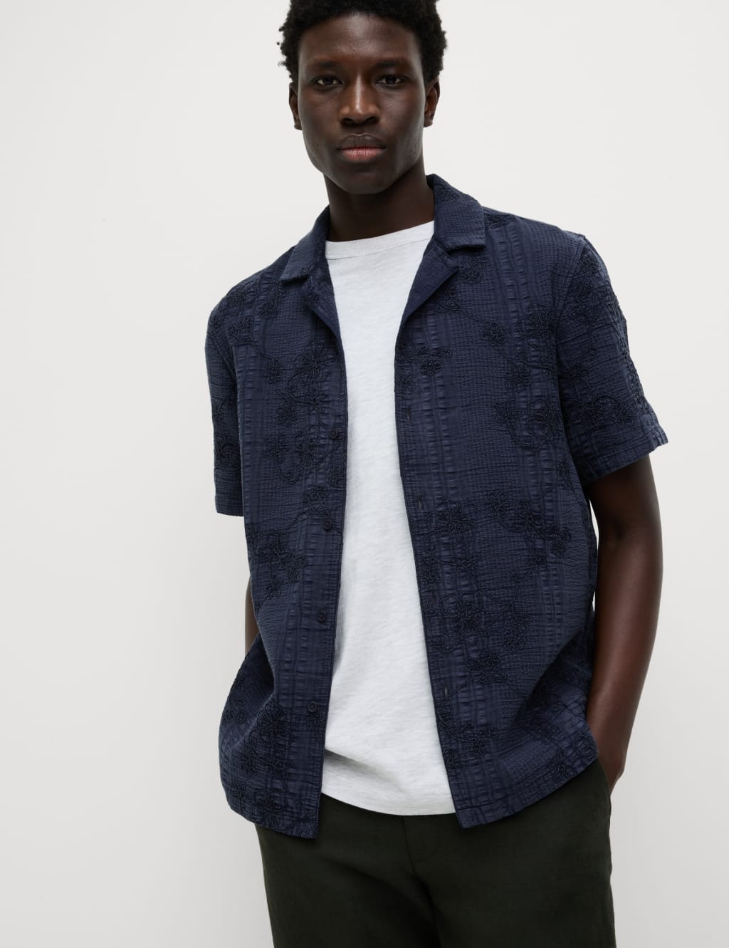 Pure Cotton Seersucker Shirt 6 of 6